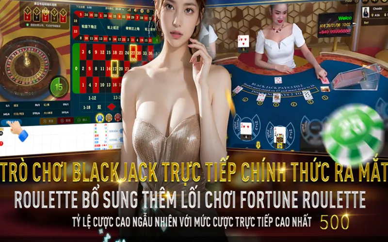 Các trò chơi hấp dẫn tại Casino Mega 77bet