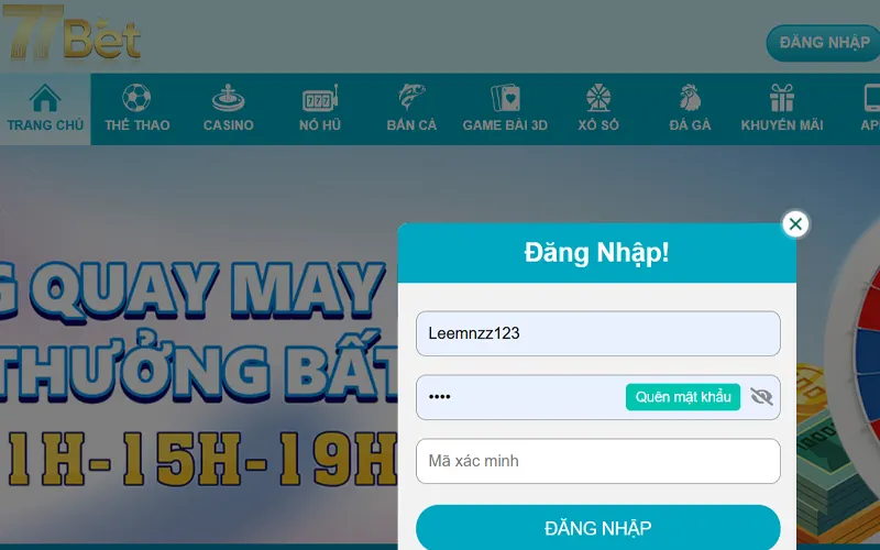 Quy trình đăng nhập 77bet: Không hề phức tạp như lời đồn