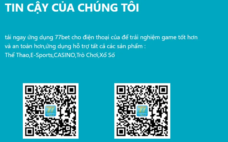 Cách tải app 77bet cho IOS & Android